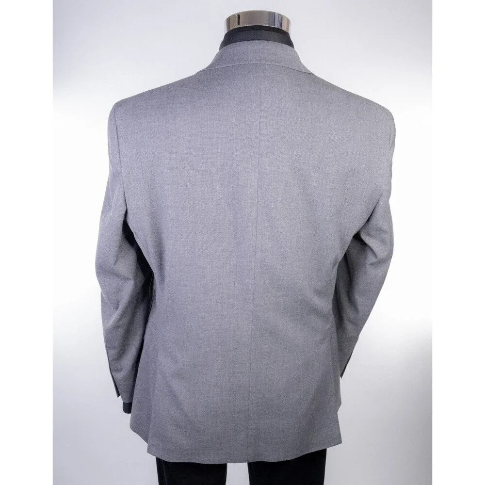 Van Heusen Flex Thermal Comfort Blazer Sport Coat Sz 40R Poly Blend Jacket